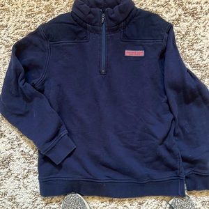 Boys Vineyard Vines Quarter Zip Shep - Size Large 16/18